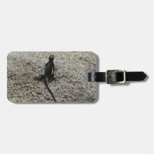 Étiquette À Bagage Lizard noir