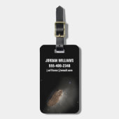 Étiquette À Bagage L'objet interstellaire Wayward Oumuamua. (Devant Vertical)