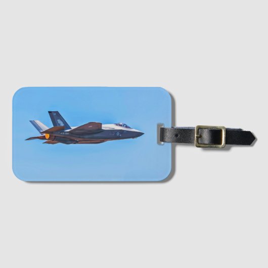 Étiquette À Bagage Lockheed Martin F-35A Lightning II (Devant Horizontal)