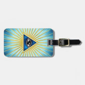 Étiquette À Bagage L'Oeil de Dieu (Devant horizontal)