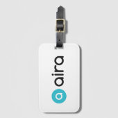 Étiquette À Bagage Logo Aira (Devant Vertical)