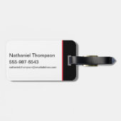 Étiquette À Bagage Logo Batman & Catwoman (Dos horizontal)