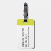 Étiquette À Bagage Logo Ben 10 Alien (Dos Vertical)