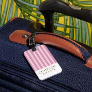 Étiquette À Bagage Logo d'affaires simple et tendance cadeau de promo