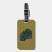 Étiquette À Bagage Logo de Cthulu (Devant Vertical)