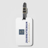 Étiquette À Bagage Logo de JourneyEssayez (Devant Vertical)