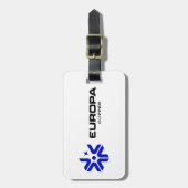 Étiquette À Bagage Logo de la NASA Europa Clipper 2 faces (Devant Vertical)