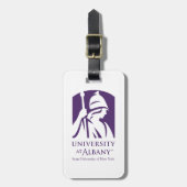 Étiquette À Bagage Logo de l'Université d'Albany (Devant Vertical)