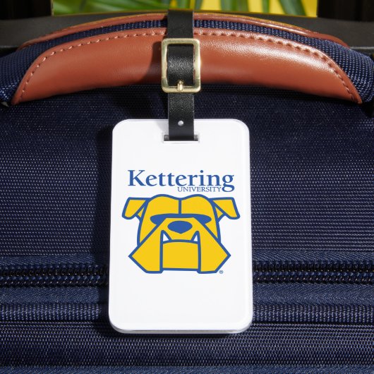 Étiquette À Bagage Logo de l'Université Kettering (Insitu Rectoal 2)