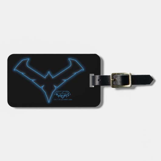 Étiquette À Bagage Logo de nuit Gotham Knights (Devant horizontal)