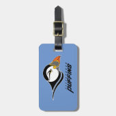 Étiquette À Bagage Logo de Pittsburgh Puffins (Devant Vertical)