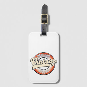 Étiquette À Bagage Logo de style vintage de Dortmund,