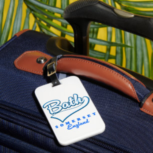 Étiquette À Bagage logo de voyage Bath Somerset