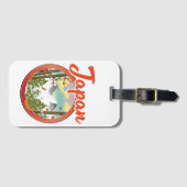 Étiquette À Bagage logo de voyage du Japon (Devant Horizontal)