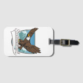 Étiquette À Bagage Logo de voyage Suisse (Devant Horizontal)