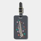 Étiquette À Bagage Logo de Wonkavision (Devant Vertical)