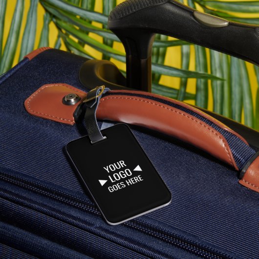 Étiquette À Bagage Logo d'entreprise personnalisé (Verso Insitu 3)