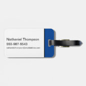 Étiquette À Bagage Logo du nom étoilé Supergirl Baseball (Dos horizontal)