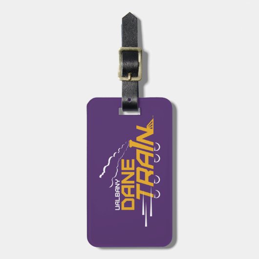 Étiquette À Bagage Logo du train UAlbany Dane (Devant Vertical)