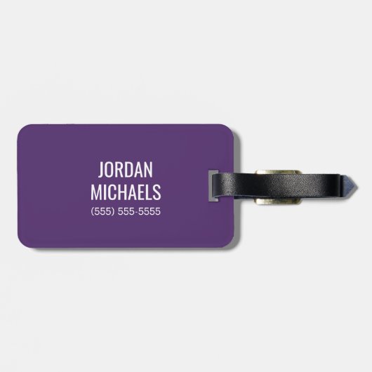 Étiquette À Bagage Logo du train UAlbany Dane (Dos horizontal)