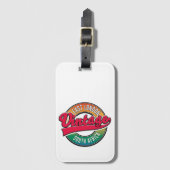 Étiquette À Bagage Logo East London South Africa (Devant Vertical)