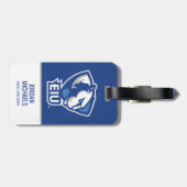 Étiquette À Bagage Logo Eastern Illinois University Panthers (Dos horizontal)