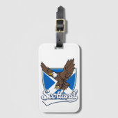 Étiquette À Bagage Logo écossais de voyage (Devant Vertical)