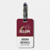 Étiquette À Bagage Logo Elon Phoenix (Dos Vertical)