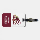 Étiquette À Bagage Logo Elon Phoenix (Dos horizontal)