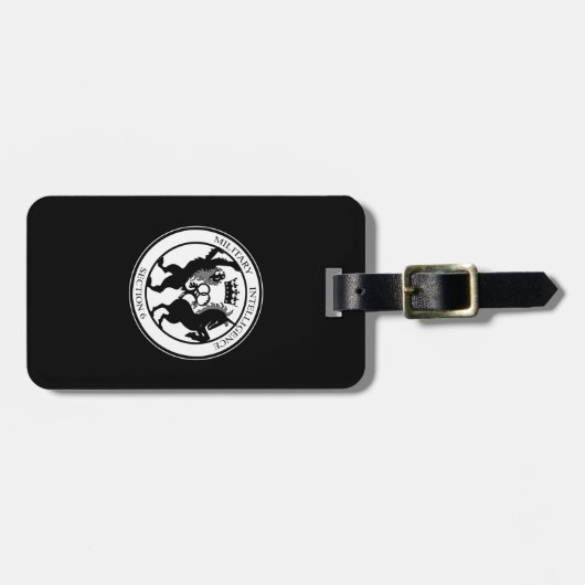 Étiquette À Bagage Logo MI6 (Devant horizontal)