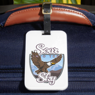 Étiquette À Bagage logo S'Envolez vers le Ciel