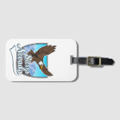 Étiquette À Bagage Logo Sierra Nevada USA (Devant Horizontal)