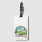 Étiquette À Bagage logo Slovénie Travel (Devant Vertical)