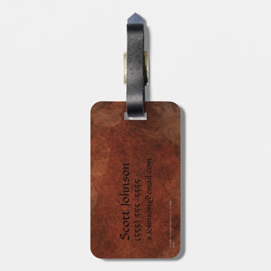 Étiquette À Bagage Logo SMAUG™ (Dos Vertical)