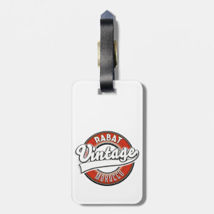 Étiquette À Bagage Logo vintage de Rabat maroc