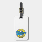 Étiquette À Bagage Logo vintage Trelleborg Suède (Devant Vertical)