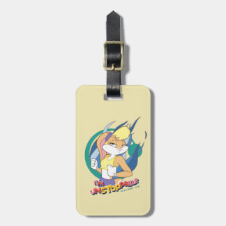 Étiquette À Bagage Lola Bunny "Je ne peux pas arrêter"