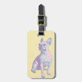 Étiquette À Bagage Lola le bouledogue français (Devant Vertical)