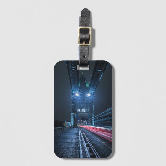 Étiquette À Bagage London Tower Bridge (Devant Vertical)