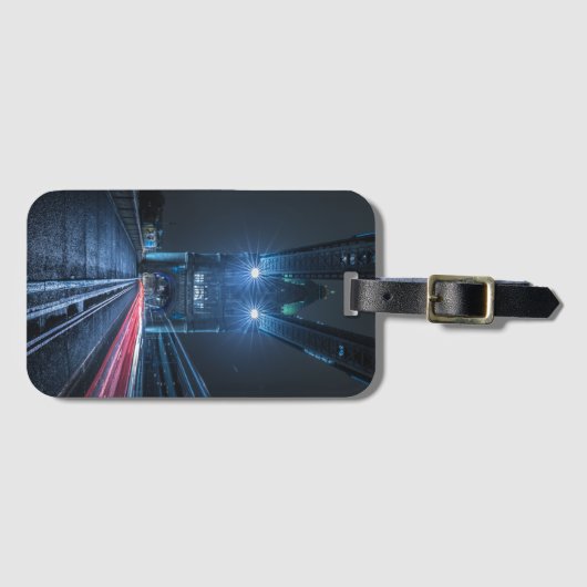 Étiquette À Bagage London Tower Bridge (Devant Horizontal)