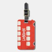 Étiquette À Bagage Londres (Devant Vertical)