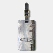 Étiquette À Bagage Londres Angleterre Skyline, Big Ben, London Eye, T (Devant Vertical)