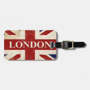Étiquette À Bagage Londres - Union Jack - amour Londres d'I