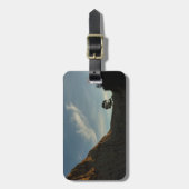 Étiquette À Bagage Lone Torrey Pine Californie Sunset Paysage (Devant Vertical)