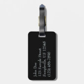 Étiquette À Bagage Lone Torrey Pine Californie Sunset Paysage (Dos Vertical)