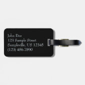 Étiquette À Bagage Lone Torrey Pine Californie Sunset Paysage (Dos horizontal)