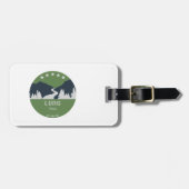 Étiquette À Bagage Long Trail Vermont (Devant horizontal)