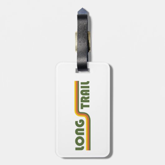 Étiquette À Bagage Long Trail Vermont (Dos Vertical)