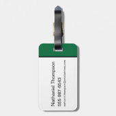 Étiquette À Bagage LOONEY TUNES™ Soccer Grid Pattern (Dos Vertical)