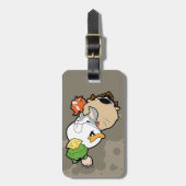 Étiquette À Bagage LOONEY TUNES™ Têtes massives stylisées (Devant Vertical)